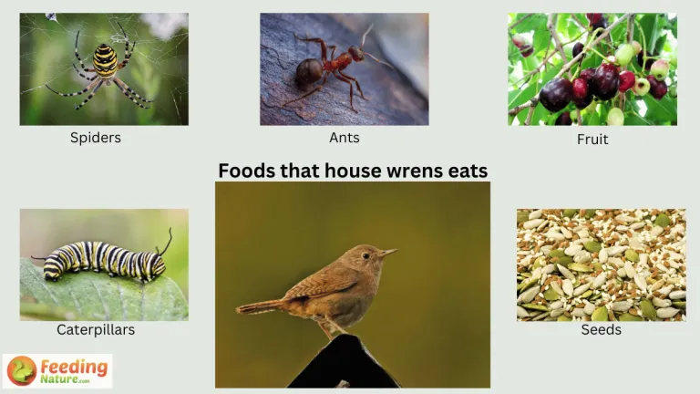 what do house wrens eat